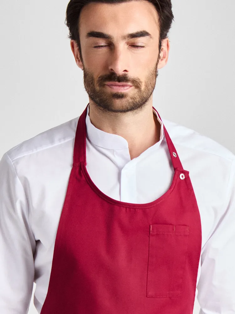 Vittoria Classic 105 x 75 - Latzschürze - cherry